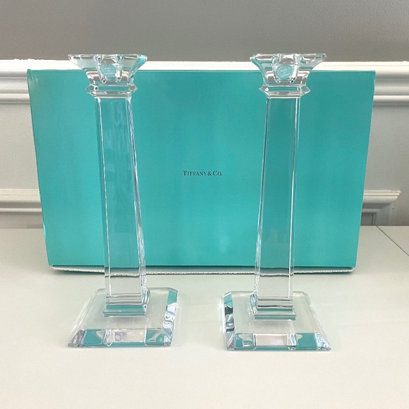 Pair of Tiffany classic candlesticks - Picture 1 of 5